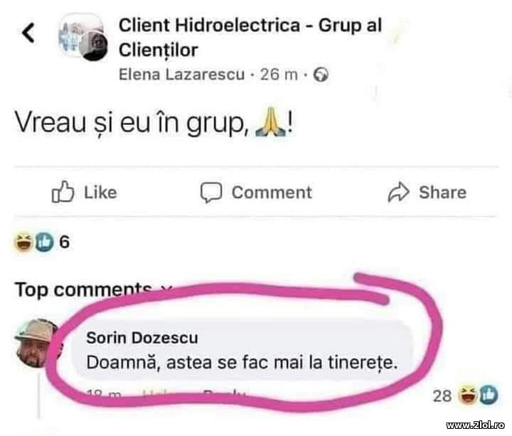 Doamna, astea se fac mai in tinerete | poze haioase