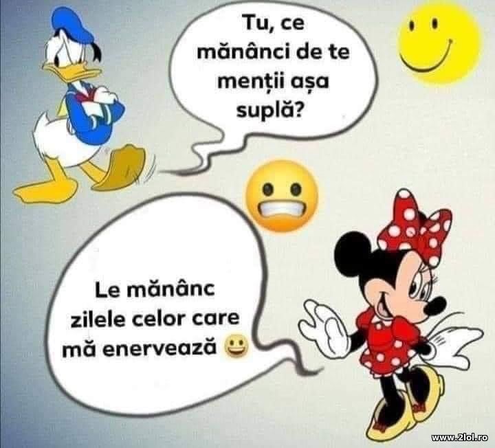 Tu ce mananci de te mentii asa supla? | poze haioase