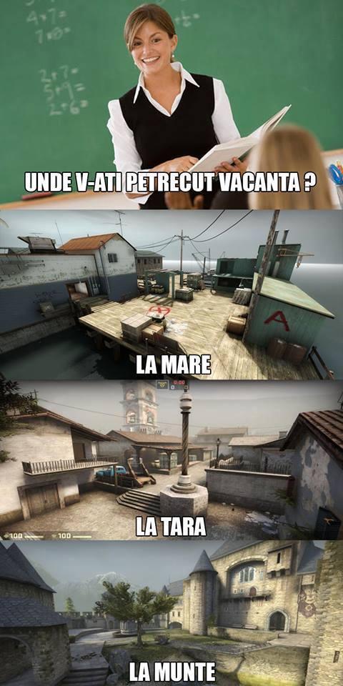 Unde v-ați petrecut vacanța | poze haioase