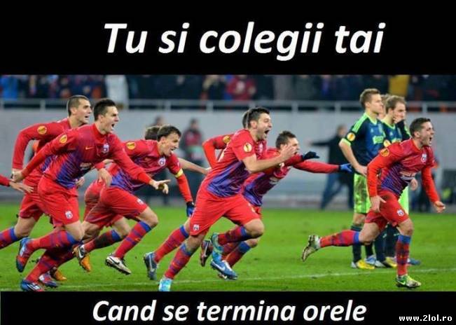 Când se termină orele | poze haioase