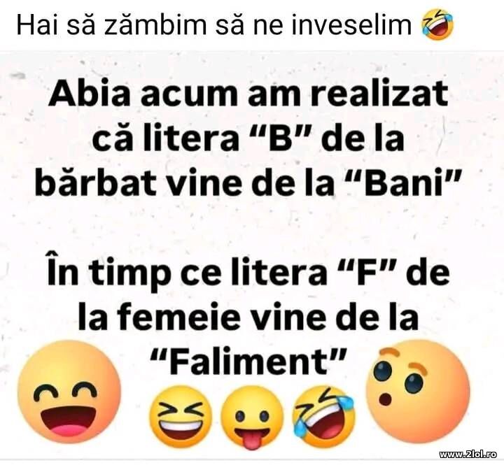 Literele | poze haioase