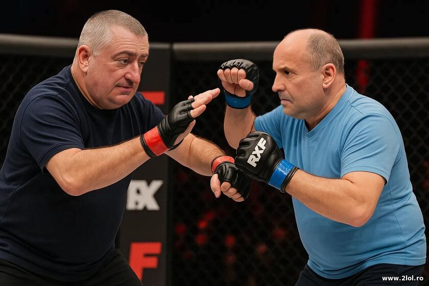 Marian Iancu vs Radu Banciu | poze haioase