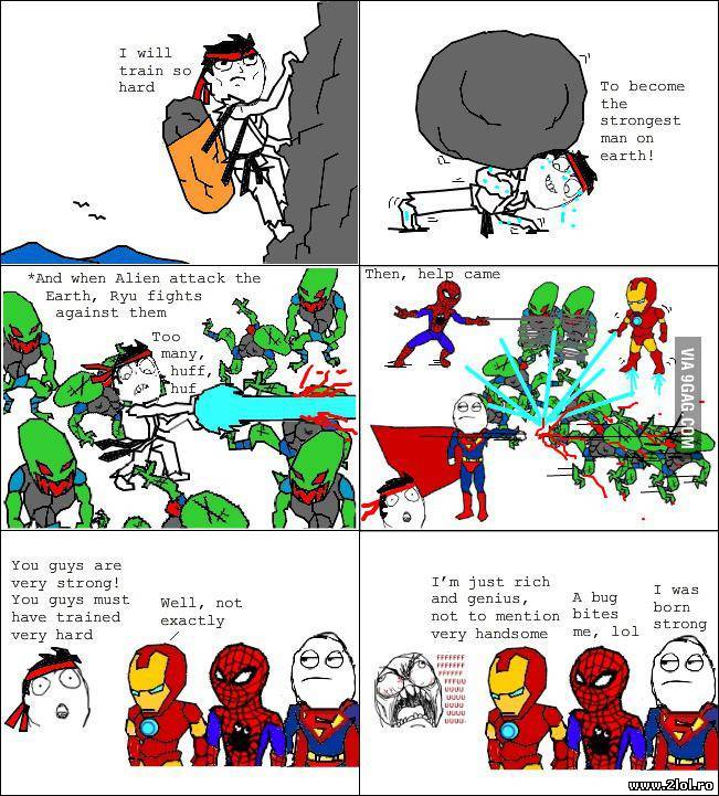 Diferența dintre supereroii Japonezi și Americani | poze haioase