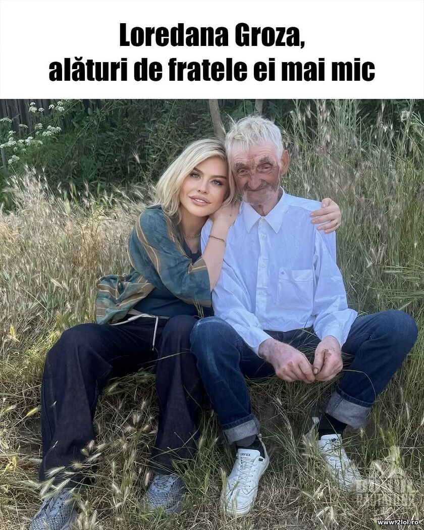 Loredana Groza alaturi de fratele ei | poze haioase