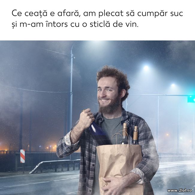 Ce ceata e afara | poze haioase