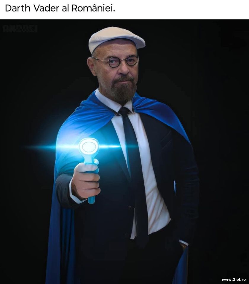 Darth Vader al Romaniei - Piedone | poze haioase