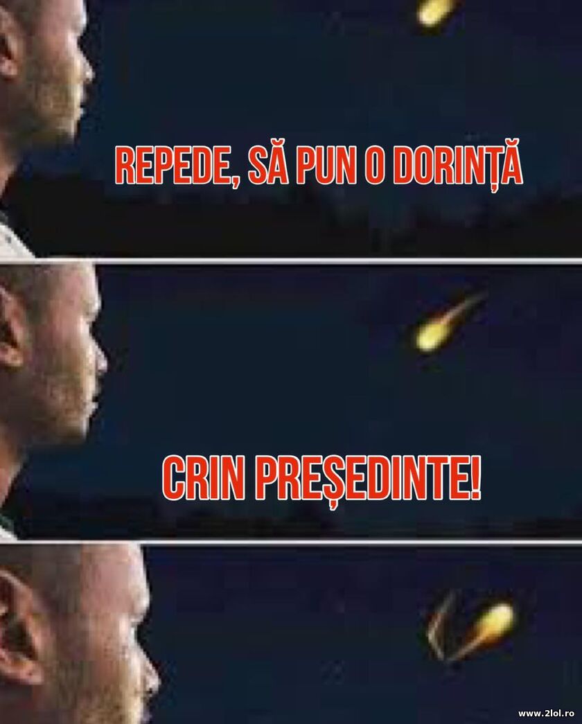 Repede sa pun o dorinta | poze haioase