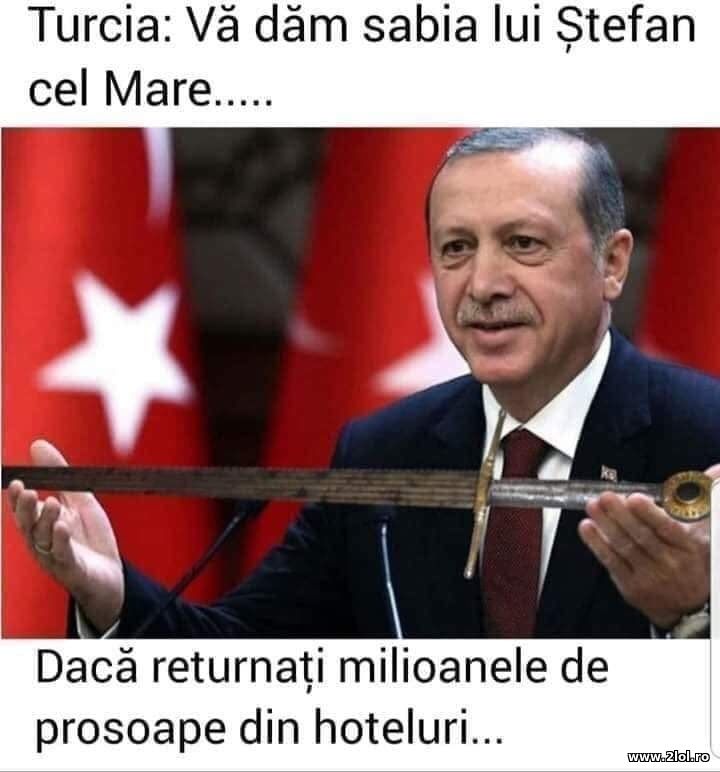 Va dam sabia lui Stefan cel Mare daca returnati | poze haioase