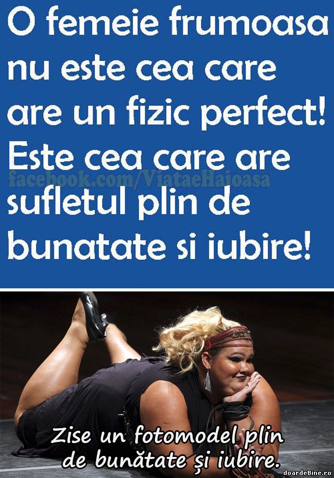 Cum descrie un fotomodel, o femeie frumoasă | poze haioase