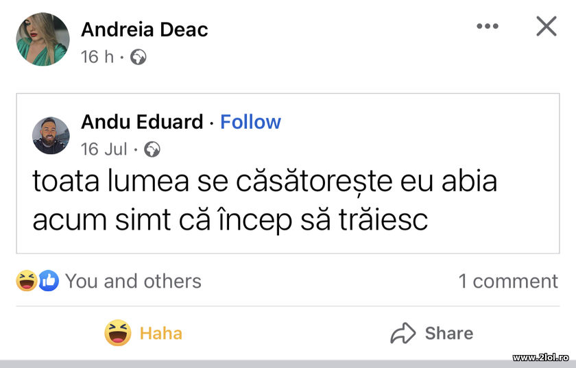 Toata lumea se casatoreste eu abia acum simt ca in | poze haioase