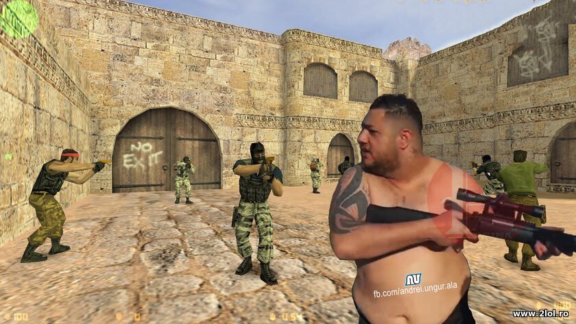 Se pregatea de Counter-Strike | poze haioase