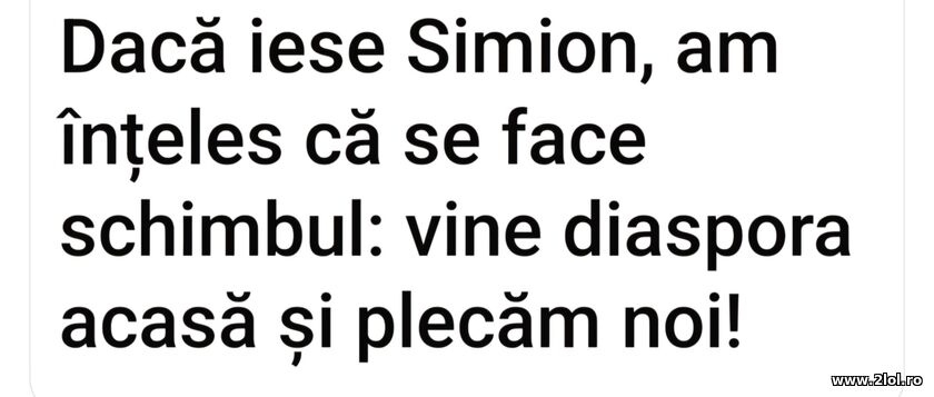 Daca iese Simion | poze haioase