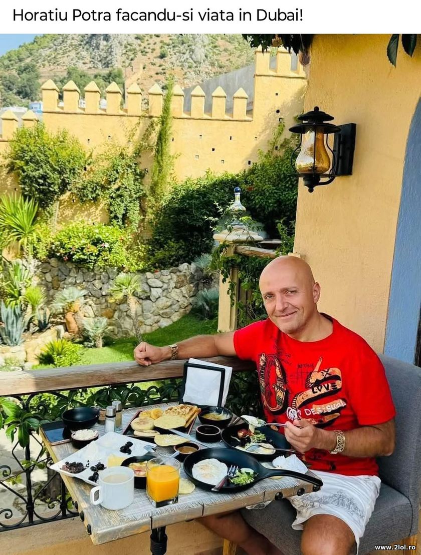 Horatiu Potra in Dubai | poze haioase