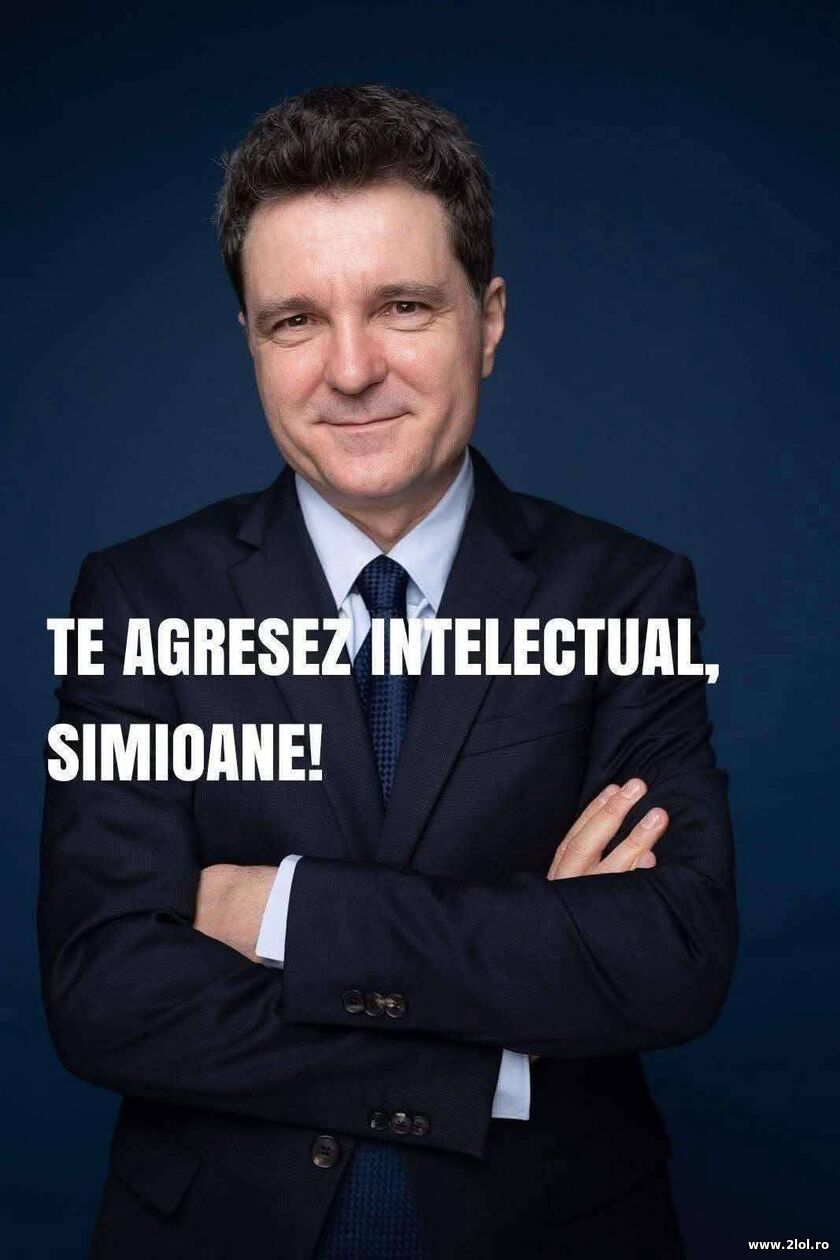 Te agresez intelectual, Simioane | poze haioase