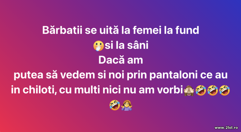 Barbatii se uita la femei | poze haioase