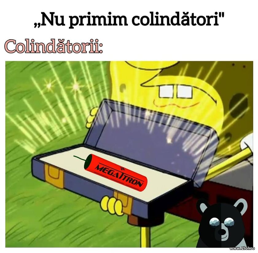 Cand nu primesti colindatori | poze haioase