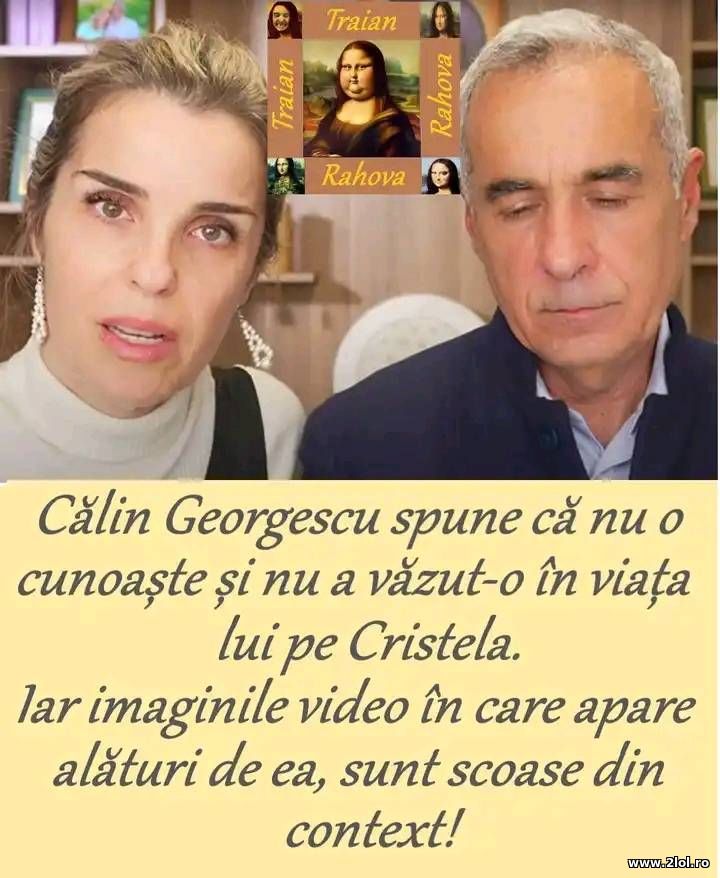 Georgescu nu o cunoaste pe Cristela | poze haioase