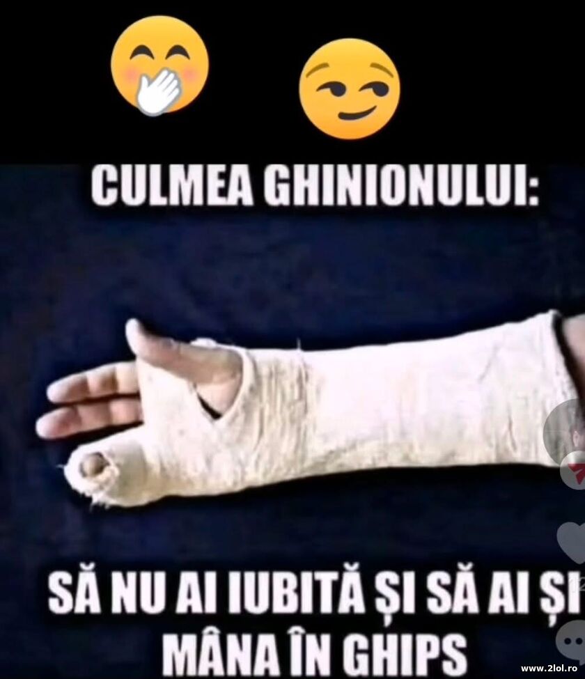Culmea ghinionului | poze haioase