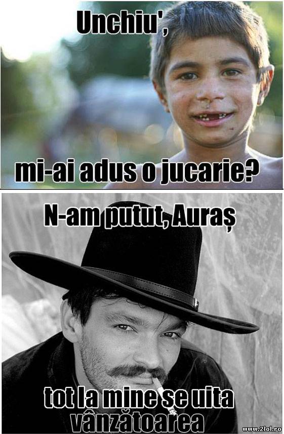 Unchiu, mi-ai adus o jucărie? | poze haioase