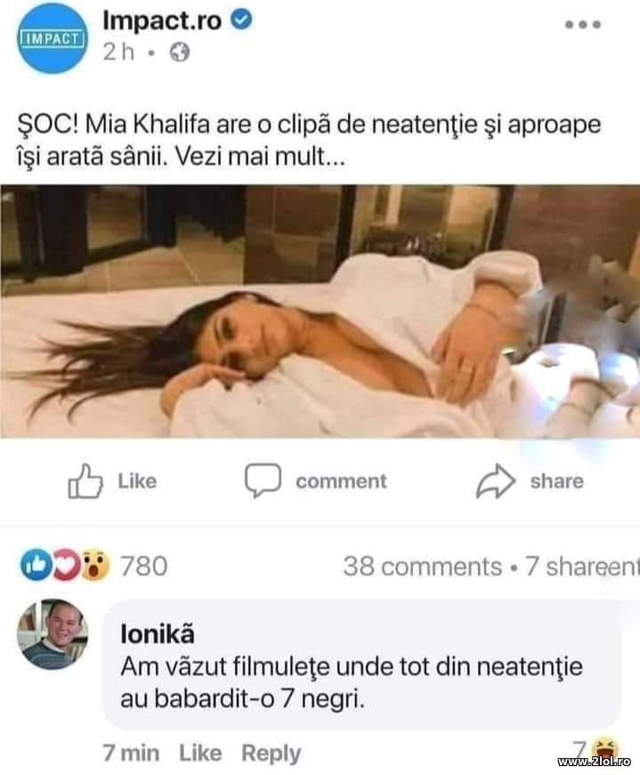 Mia Khalifa si clipa de neatentie | poze haioase