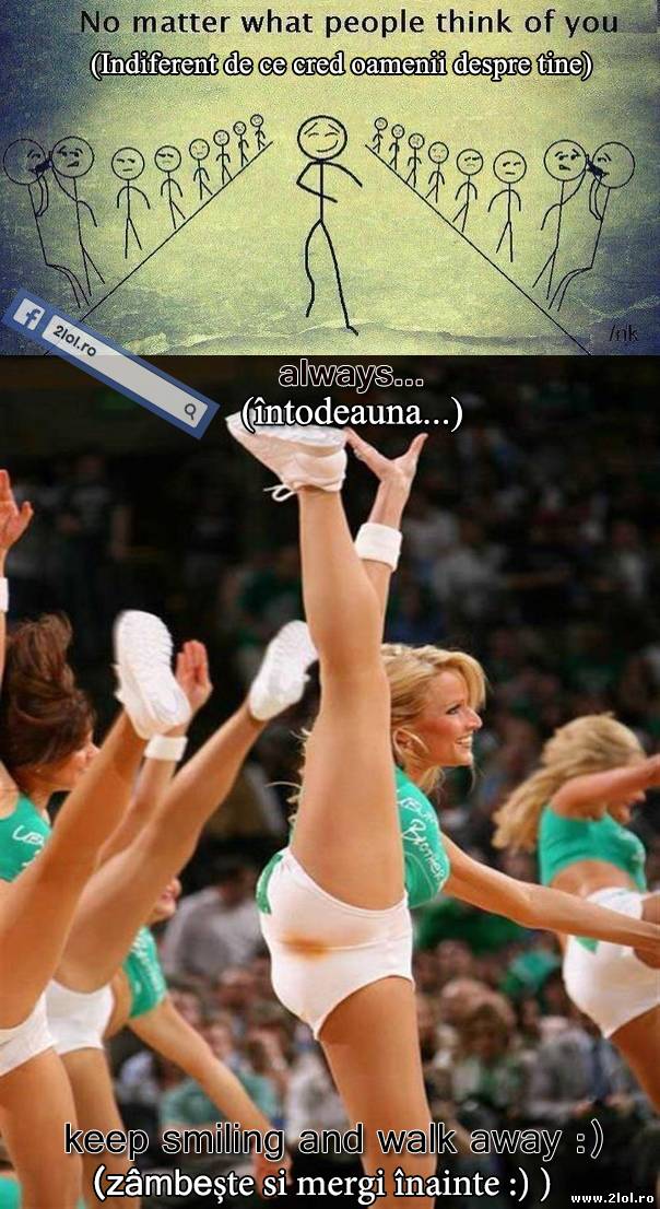 Indiferent de ce cred oamenii despre tine | poze haioase