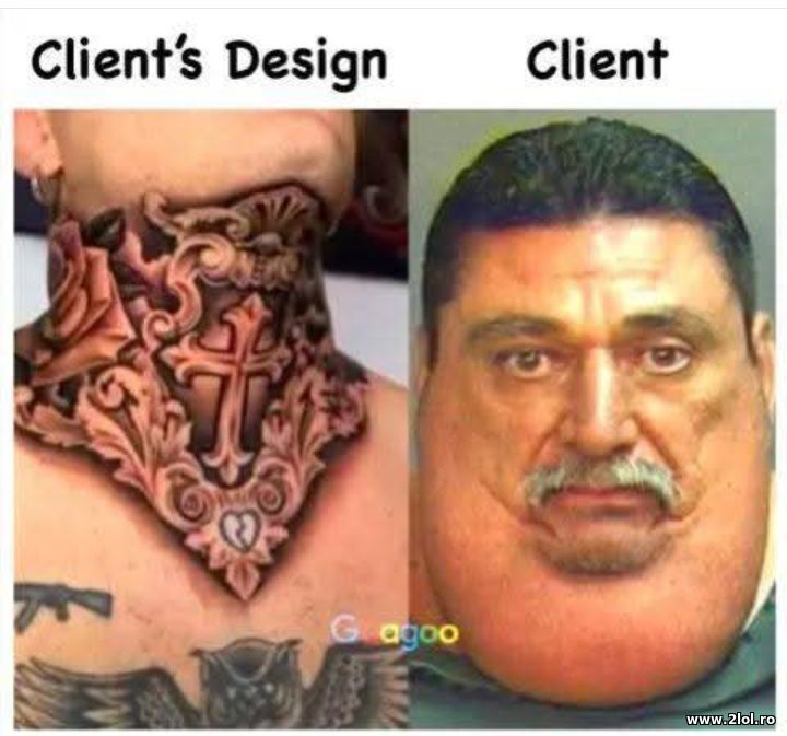 Client's design | poze haioase