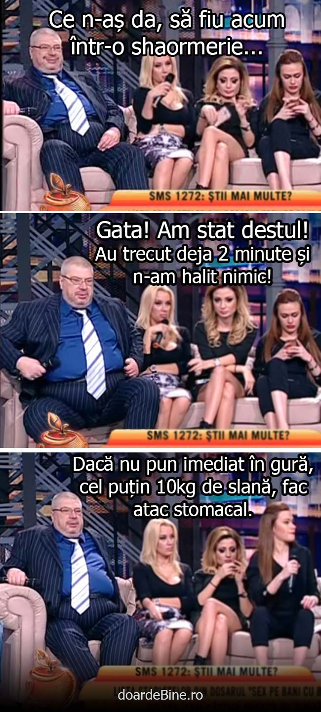 Ce gândea Sorin Ovidiu Bălan, ieri la Capatos | poze haioase