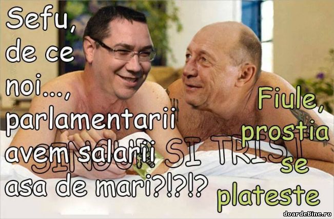 De ce au parlamentarii salarii mari | poze haioase