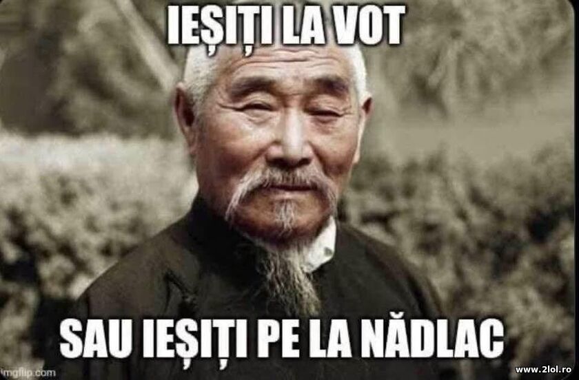 Iesiti la vot | poze haioase