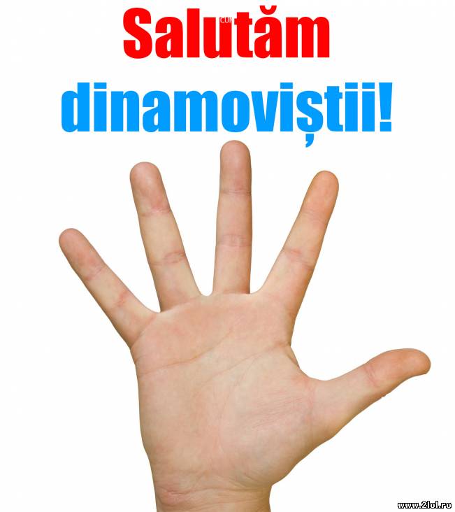 Salutăm dinamoviștii | poze haioase