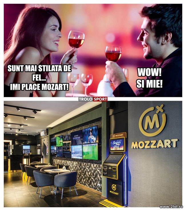 Sunt mai stilata, imi place Mozart | poze haioase