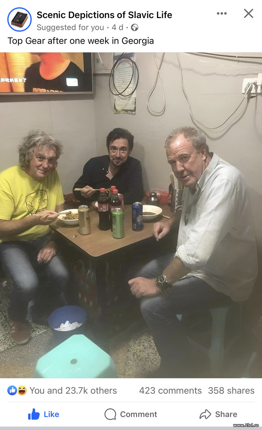 Top Gear after 1 week in Georgia | poze haioase