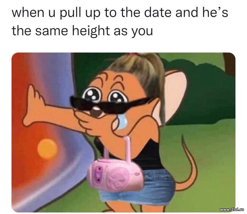 When he's the same height as you | poze haioase