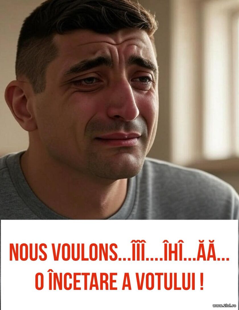 O incetarea a votului | poze haioase