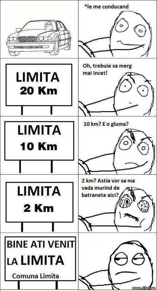 Când dai de limită | poze haioase