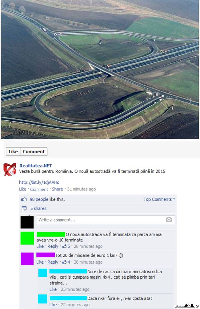 Se umple România cu autostrăzi | poze haioase