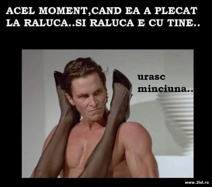 Cand ea a plecat la Raluca | poze haioase