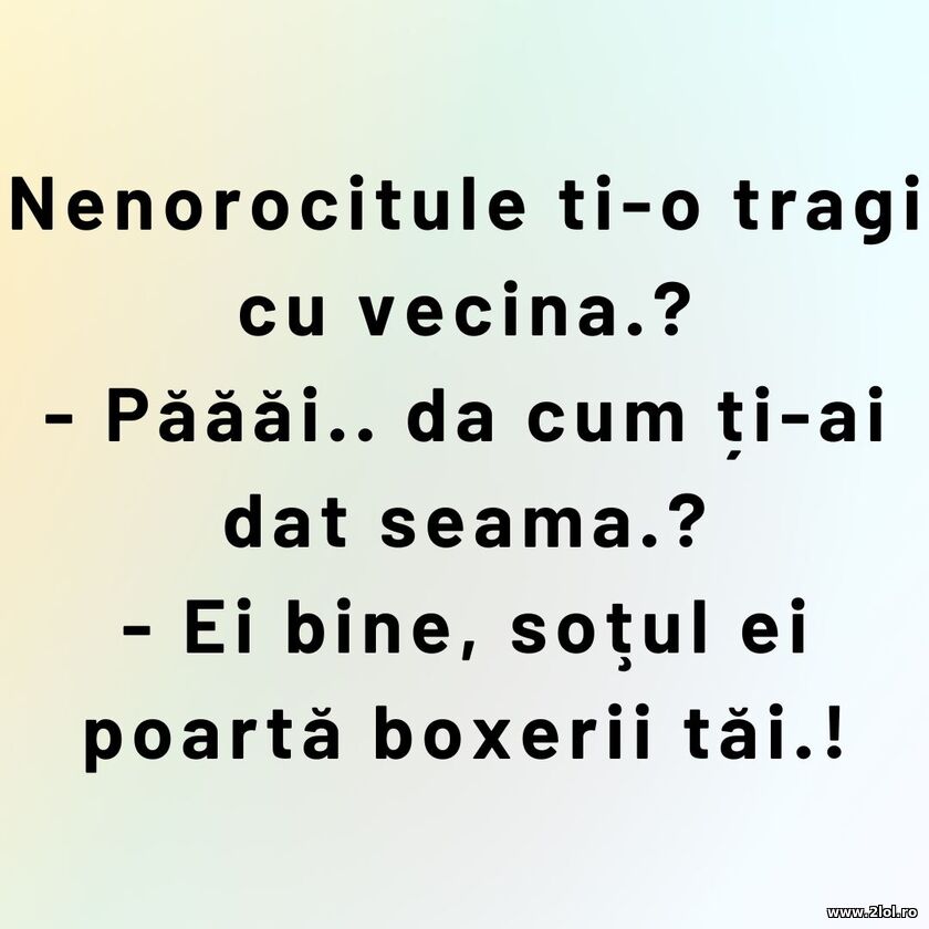 Cu vecina? | poze haioase