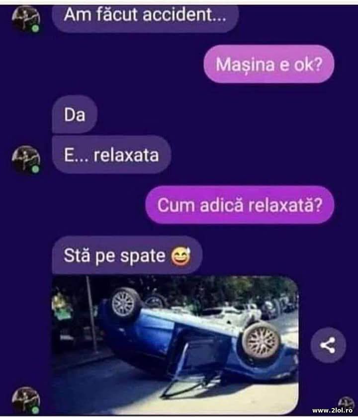 Am facut accident | poze haioase
