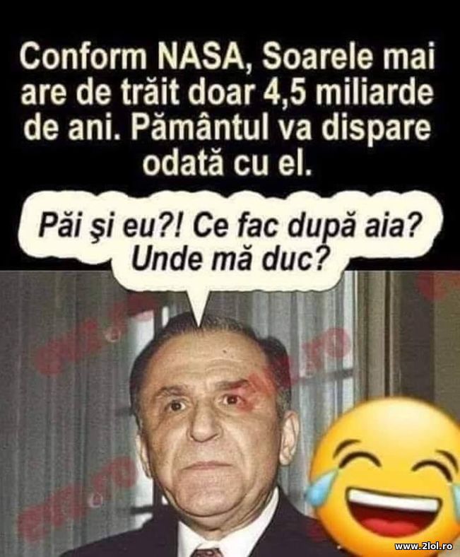 Ce face Iliescu dupa ce dispare soarele? | poze haioase