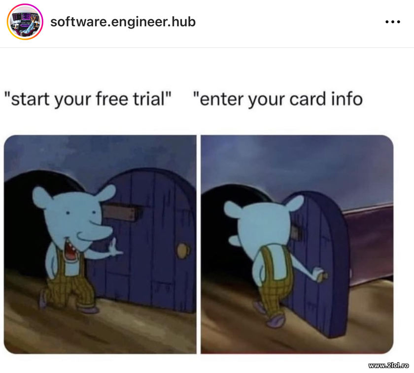 Start your free trial. Enter your card info | poze haioase