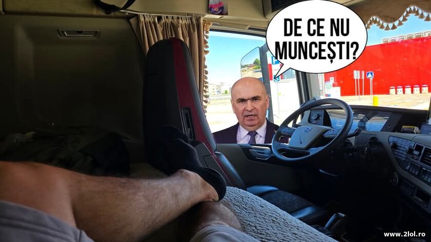 De ce nu muncesti? Ilie Bolojan | poze haioase