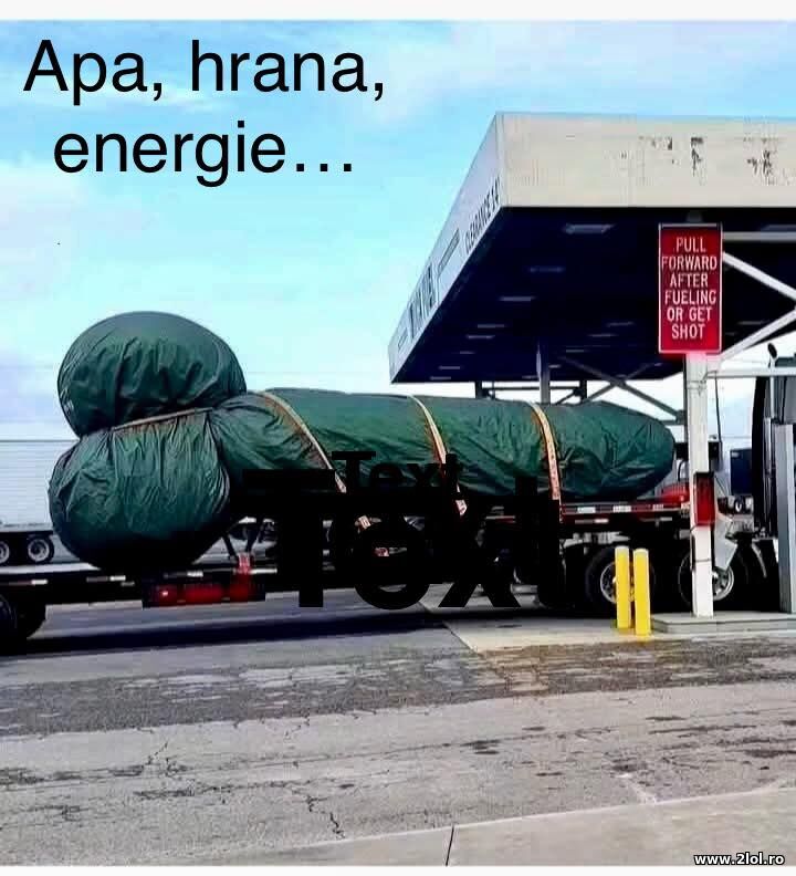 Apa, hrana, energie - Calin Georgescu | poze haioase