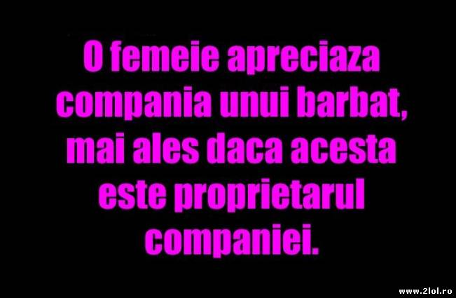 O femeie apreciază comania unui bărbat | poze haioase