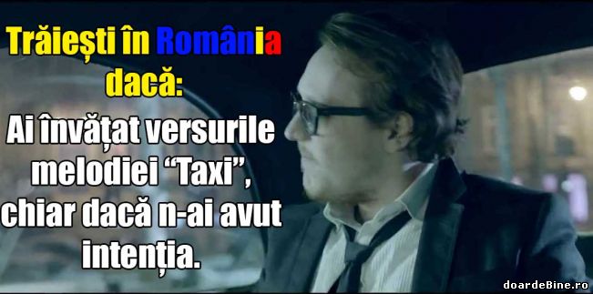 N-ai cum să nu știi versurile melodiei Taxi | poze haioase
