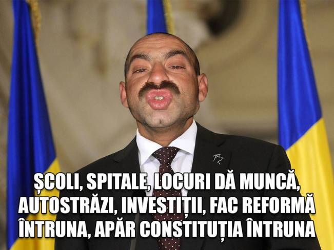Programul politic al lui Nicoșor de la Brăila | poze haioase
