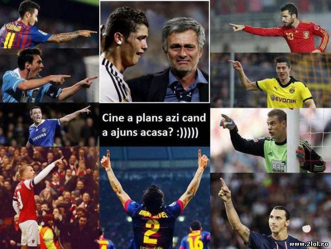 Antrenorii si .fotbalistii plang si ei cateodata | poze haioase