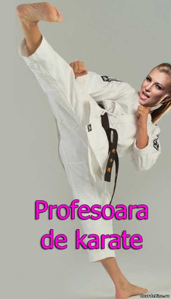 Profesoara de karate | poze haioase