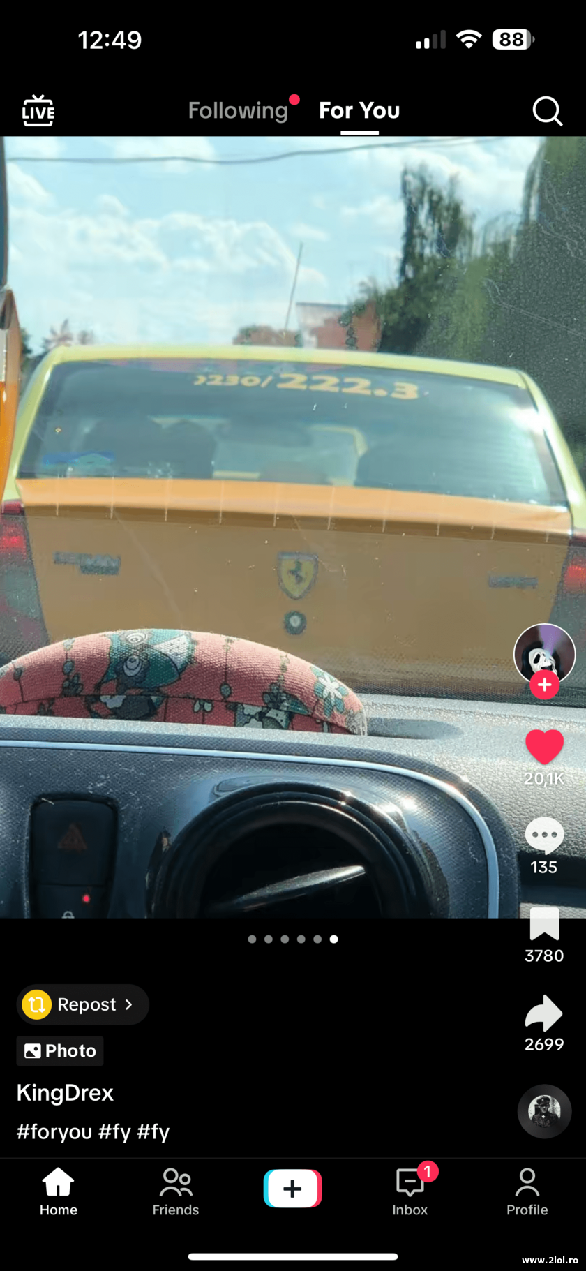 Dacia Ferrari | poze haioase