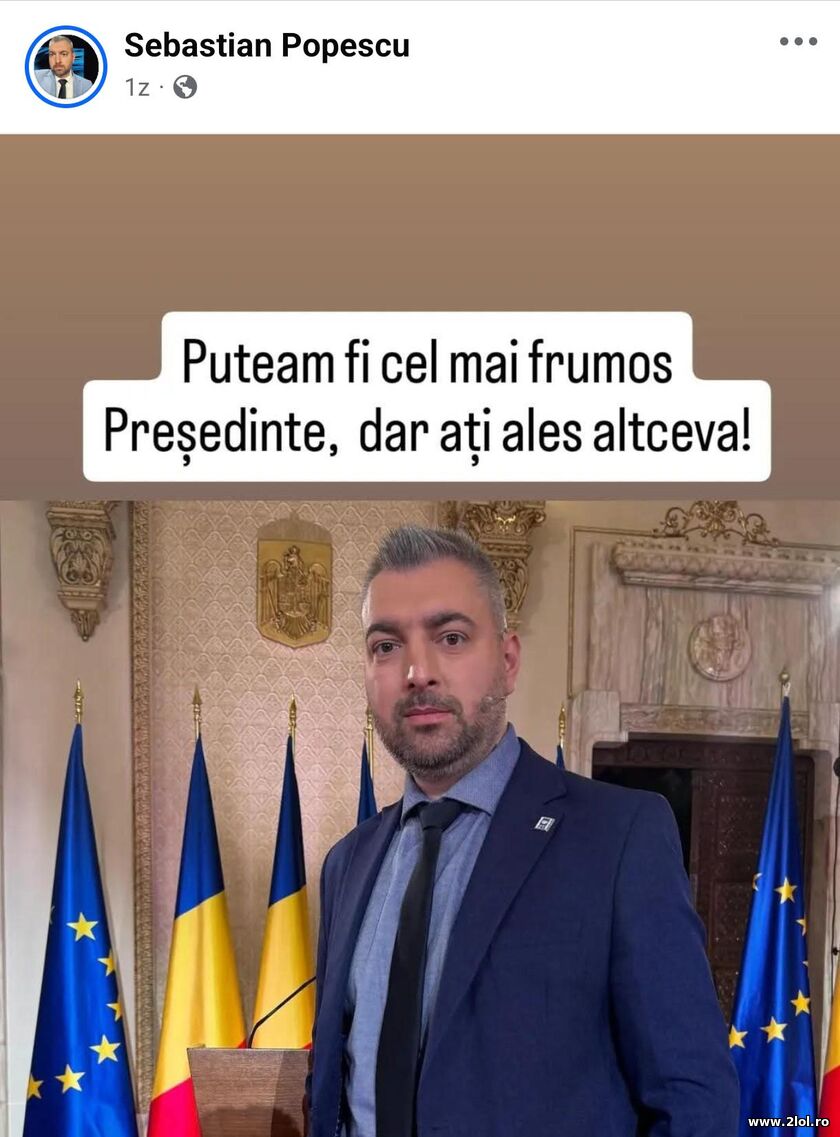 Puteam fi cel mai frumos presedinte | poze haioase